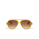 Okkia Alessio Unisex Güneş Gözlüğütransparan Sarı / Lens: Kahverengi Degrade
