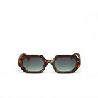 Okkia Andrea Altıgen Unisex Güneş Gözlüğühavana / Lens : Yeşil