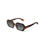 Okkia Andrea Altıgen Unisex Güneş Gözlüğühavana / Lens : Yeşil