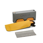 Okkia Andrea Altıgen Unisex Güneş Gözlüğüsiyah / Lens : Sarı
