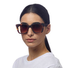 Okkia Elba Unisex Güneş Gözlüğühavana / Lens : Kahverengi Gradyan