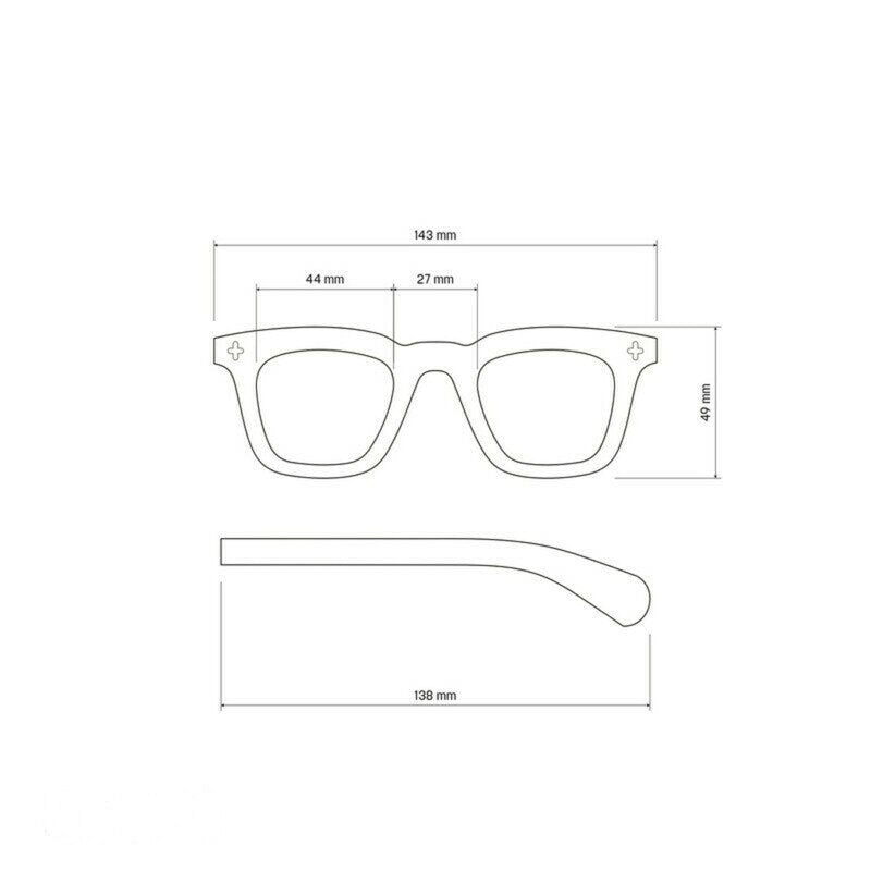 Okkia Firenze Unisex Güneş Gözlüğü Siyah Havana / Lens: Yeşil Gradyan