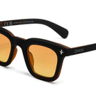 Okkia Firenze Unisex Güneş Gözlüğüsiyah Havana / Lens : Sarı