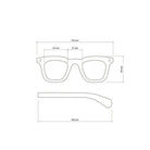 Okkia Firenze Unisex Güneş Gözlüğüsiyah Havana / Lens : Sarı