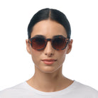 Okkia Milano Unisex Güneş Gözlüğü Havana / Lens: Kahverengi Gradyan