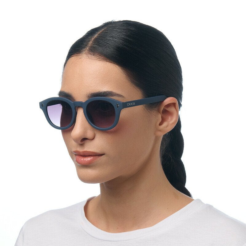 Okkia Milano Unisex Güneş Gözlüğü Midnight / Lens: Siyah Gradyan