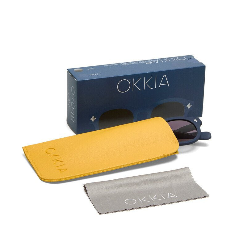 Okkia Milano Unisex Güneş Gözlüğü Midnight / Lens: Siyah Gradyan