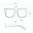 Okkia Roma Unisex Güneş Gözlüğühavana/ Lens: Yeşil