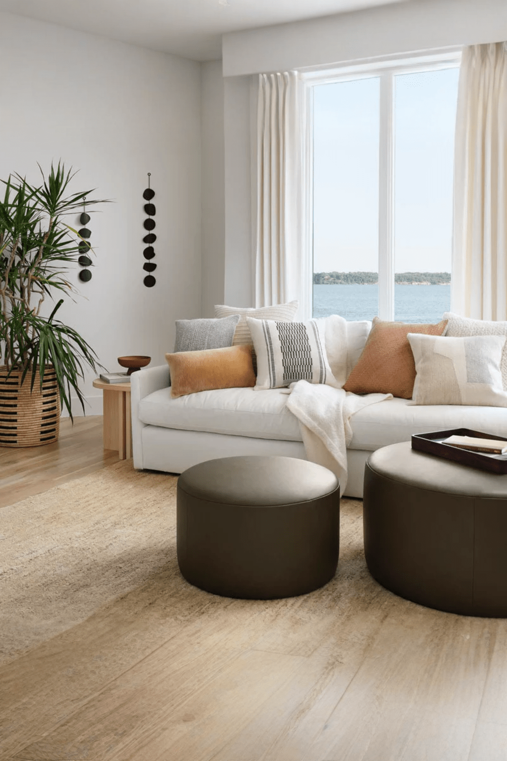 Ocimum Home-Auro Haki 2'li Puf-Puf-1-Milagron.com