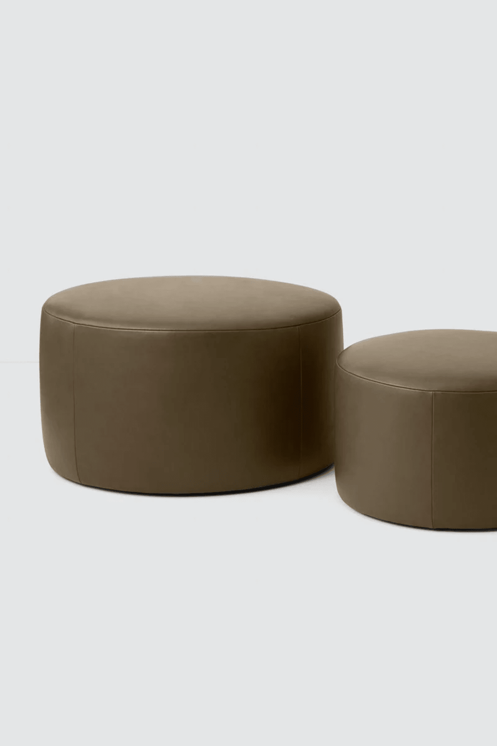 Ocimum Home-Auro Haki 2'li Puf-Puf-2-Milagron.com