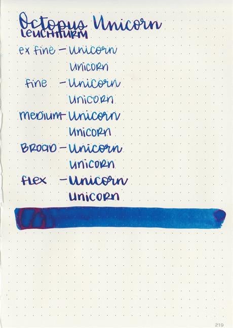 Octopus Fluids-Octopus Fluids Dolma Kalem Revnaklı şişe Mürekkep 30 Ml Unicorn-Şişe Mürekkep-7-Milagron.com