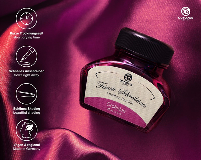 Octopus Fluids Orchide Mürekkep 30 Ml