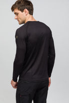 All-Season %100 Merino Uzun Kollu T-Shirt 135 Gr - Siyah