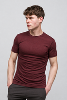All-Season Merino T-Shirt 135 Gr - Bordo