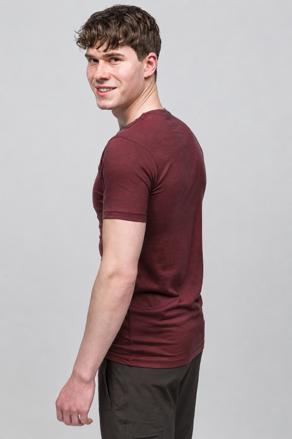 All-Season Merino T-Shirt 135 Gr - Bordo