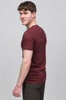 All-Season Merino T-Shirt 135 Gr - Bordo