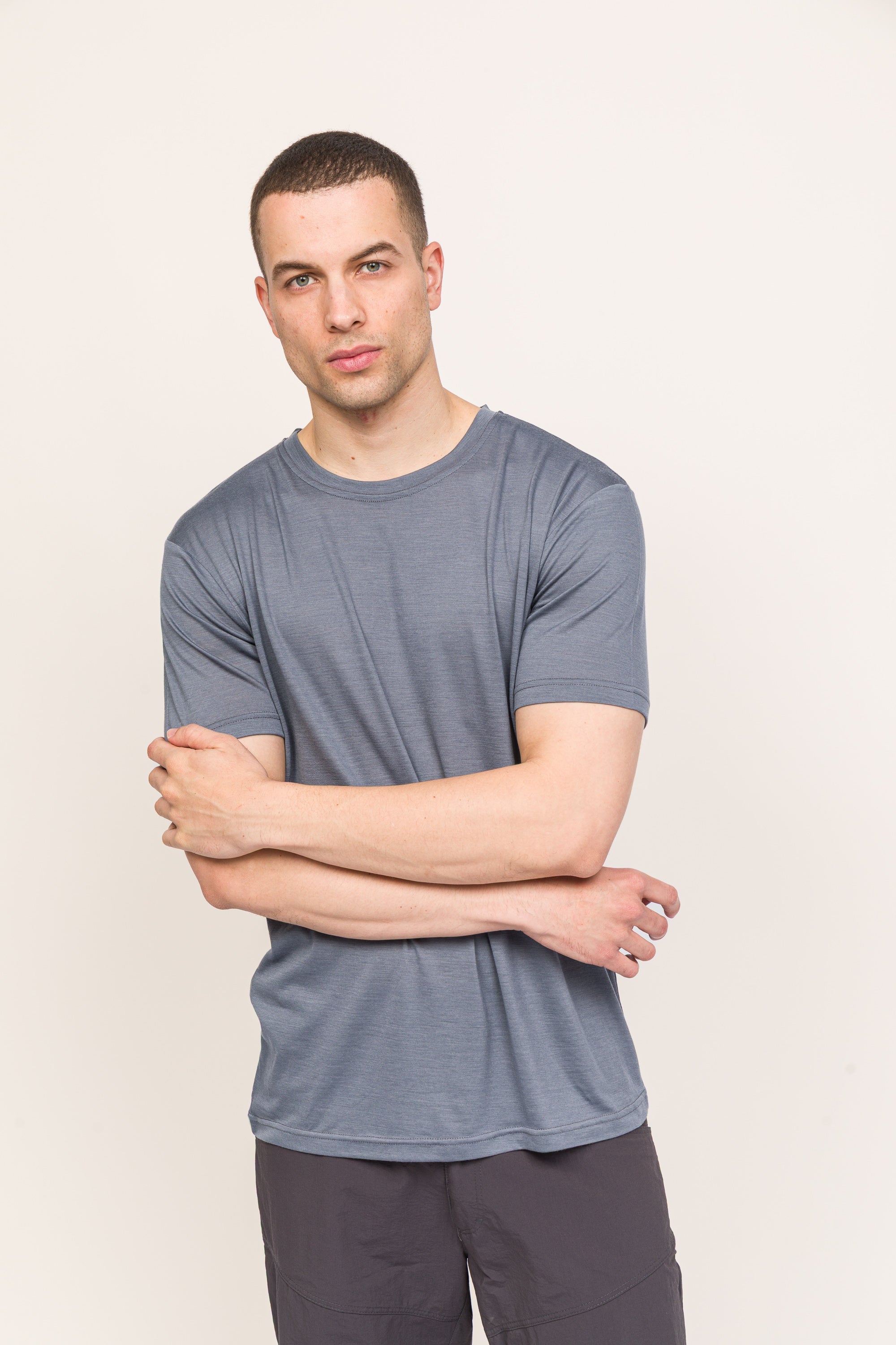All-Season Merino T-Shirt 135 Gr - Gri