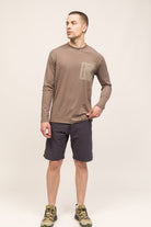 Climacool Performans Uzun Kollu T-Shirt - Bej