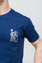 Manifest T-Shirt %100 Pamuk Printed - Koyu Mavi