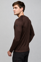 All-Season %100 Merino Uzun Kollu T-Shirt 135 Gr - Kahverengi
