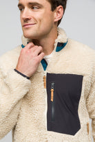 Sherpa Yün Ceket Lambswool - Krem Rengi