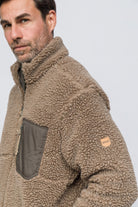 Sherpa Yün Ceket Lambswool - Vizon