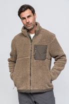 Sherpa Yün Ceket Lambswool - Vizon