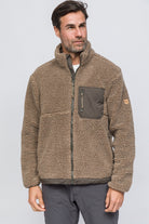 Sherpa Yün Ceket Lambswool - Vizon