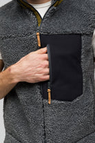 Sherpa Yün Yelek Lambswool - Antrasit