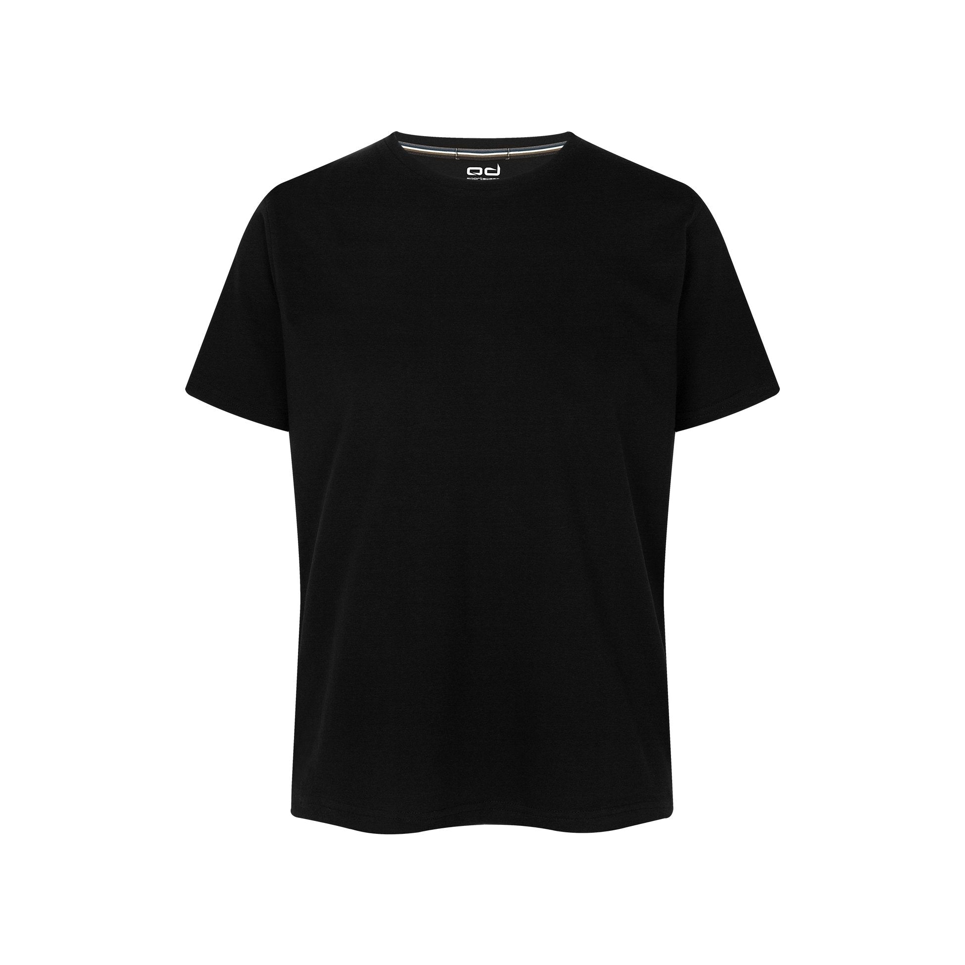 Soft Tees Basic T-Shirt %100 Pamuk Siyah