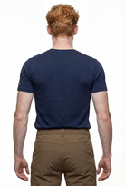Soft Tees Basic T-Shirt %100 Pamuk Lacivert