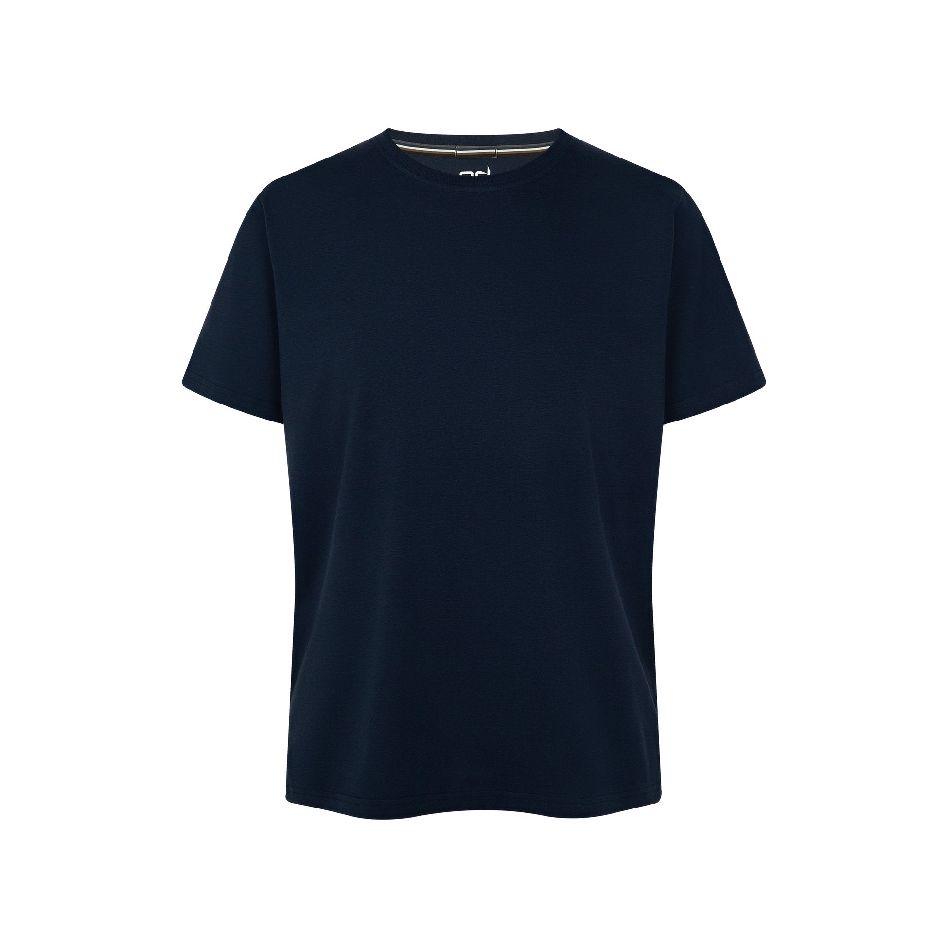 Soft Tees Basic T-Shirt %100 Pamuk Lacivert