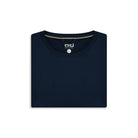 Soft Tees Basic T-Shirt %100 Pamuk Lacivert