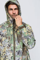 Softshell Rüzgar Ve Suya Dayanıklı Mont - Camo Yeşil