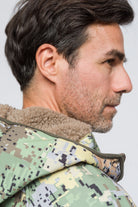 Softshell Rüzgar Ve Suya Dayanıklı Mont - Camo Yeşil