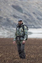 Softshell Rüzgar Ve Suya Dayanıklı Mont - Camo Yeşil