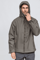 Softshell Rüzgar Ve Suya Dayanıklı Mont - Toprak