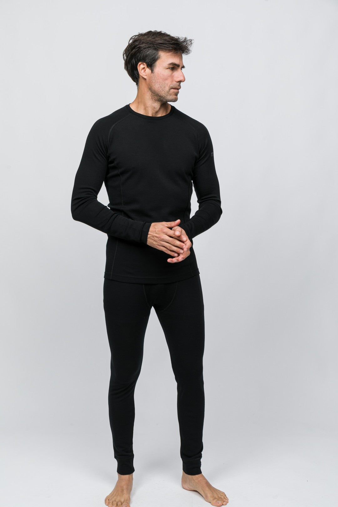 Thermawool Merino Yünü Termal İÇlik Tayt 195 Gr Siyah