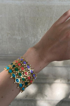 Odda75-Altın Kaplama 925 Ayar Gümüş Esma Bilezik Mercan-Bileklik-2-Milagron.com