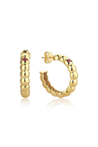 Odda75-Altın Kaplama 925 Ayar Gümüş Füreya Large Küpe Pembe-Küpe-1-Milagron.com