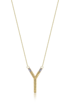 Odda75-Altın Kaplama 925 Ayar Gümüş İnisyal Y Harf Kolye-Kolye-1-Milagron.com