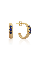 Odda75-Altın Kaplama 925 Ayar Gümüş Sherbet Küpe-Küpe-1-Milagron.com