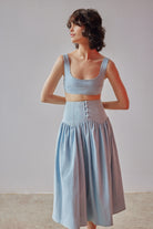 Oh Seven Days-Abby Bralette Light Blue-4-Milagron.com