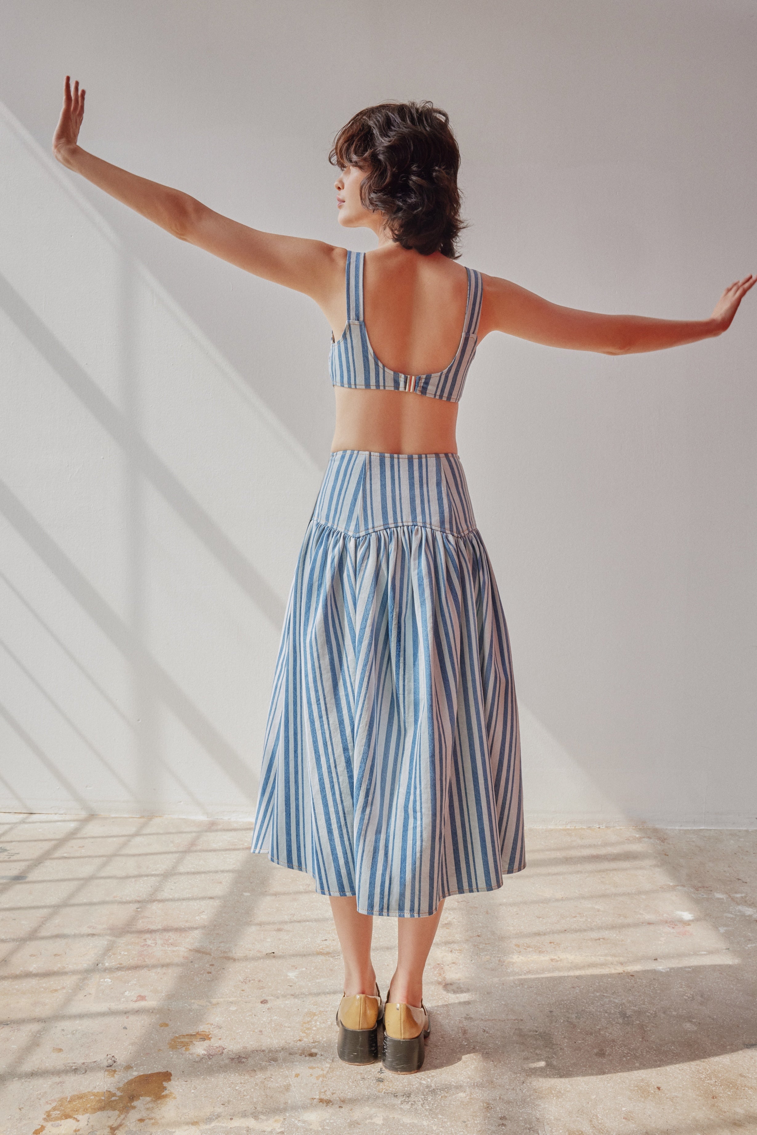 Oh Seven Days-Abby Bralette Stripes-3-Milagron.com