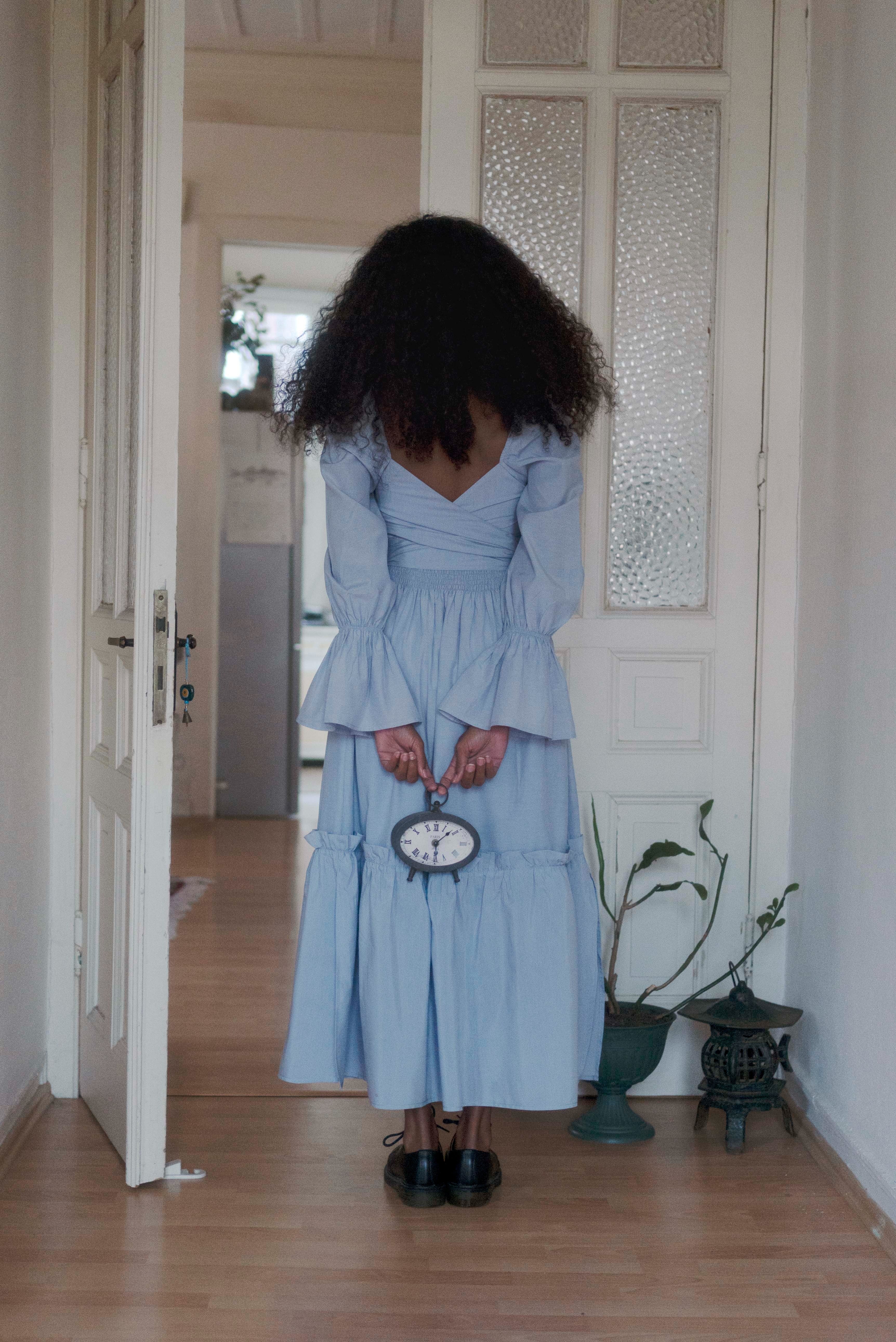 Bailey Reversible Dress - Periwinkle