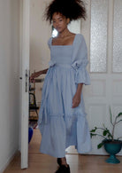 Oh Seven Days-Bailey Reversible Dress Periwinkle-2-Milagron.com