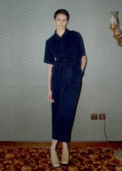 Oh Seven Days-Beatrice Boilersuit - Navy-Pantolon-1-Milagron.com