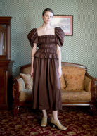 Oh Seven Days-Belle Dress Chocolate Brown-Dresses-1-Milagron.com