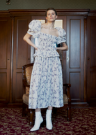 Oh Seven Days-Belle Dress Flower Print-Dresses-1-Milagron.com