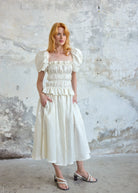 Belle Dress - White